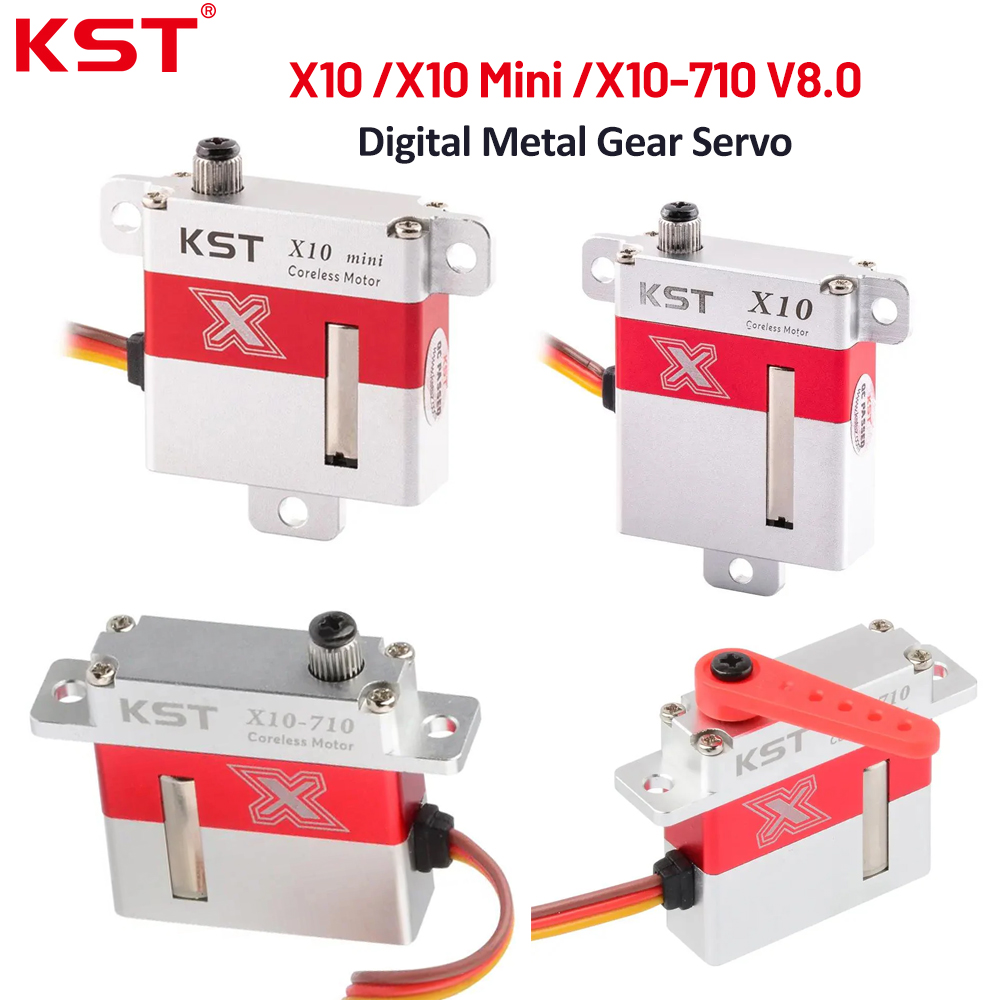 Rc Helicopter Mini - KST X10/X10 Mini/X10-710 V8.0 Digitale Metal