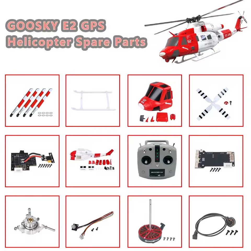 Rc Helicopter Bag - GOOSKY E2 GPS UH-1Y Helikopter Onderdelen