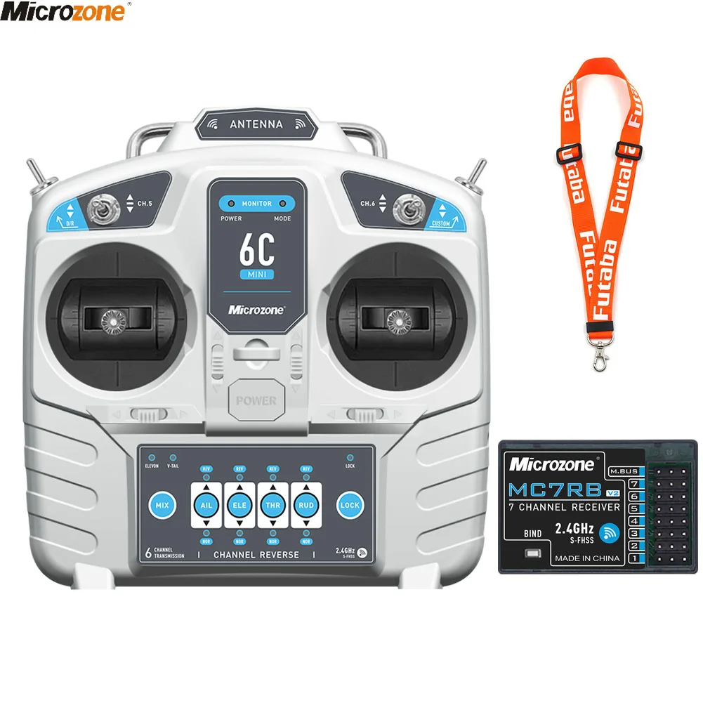 Rc Helicopter Mini - Microzone Mc6c Mini V2 2.4G 6ch