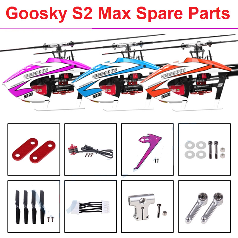 Rc Helicopter Coaxial - GOOSKY S2 MAX RC Helikopter Reserveonderdelen