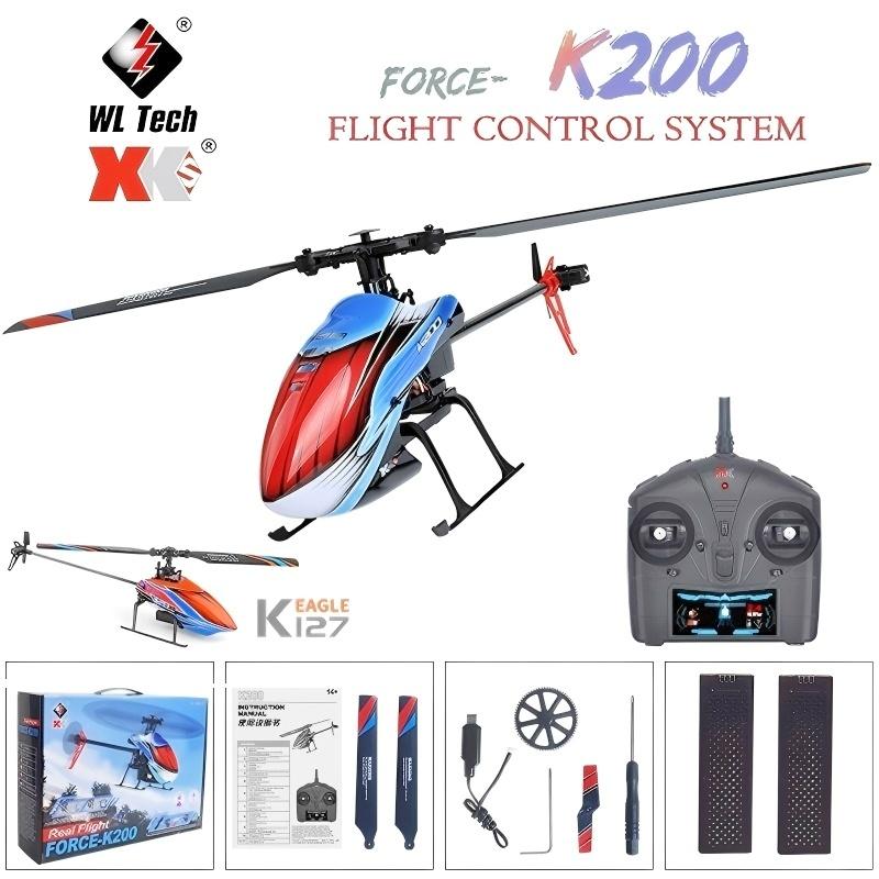 Rc Helicopter Gyro - WLtoys RC Helikopters K200 K127 2.4Ghz