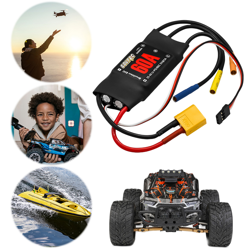 60A elektronische snelheidsreg - Rc Helicopter Electric recensie en prijs