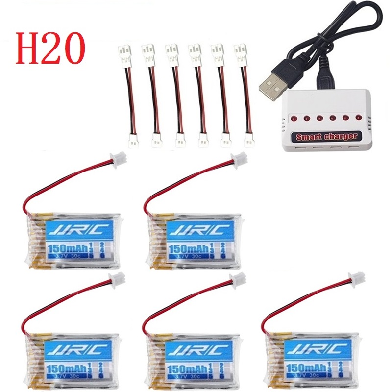Originele JJRC H20 Batterij 3. - Rc Helicopter Charger recensie en prijs
