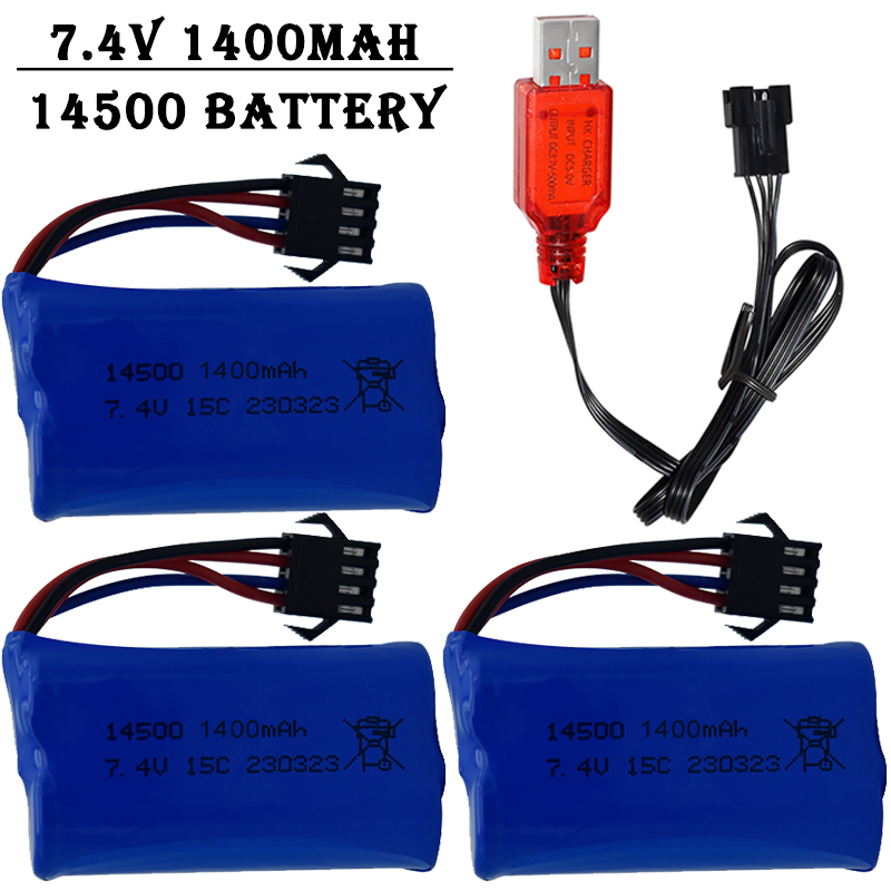 7.4V 1400mAh 14500 Lithium-Ion - Rc Helicopter Charger recensie en prijs