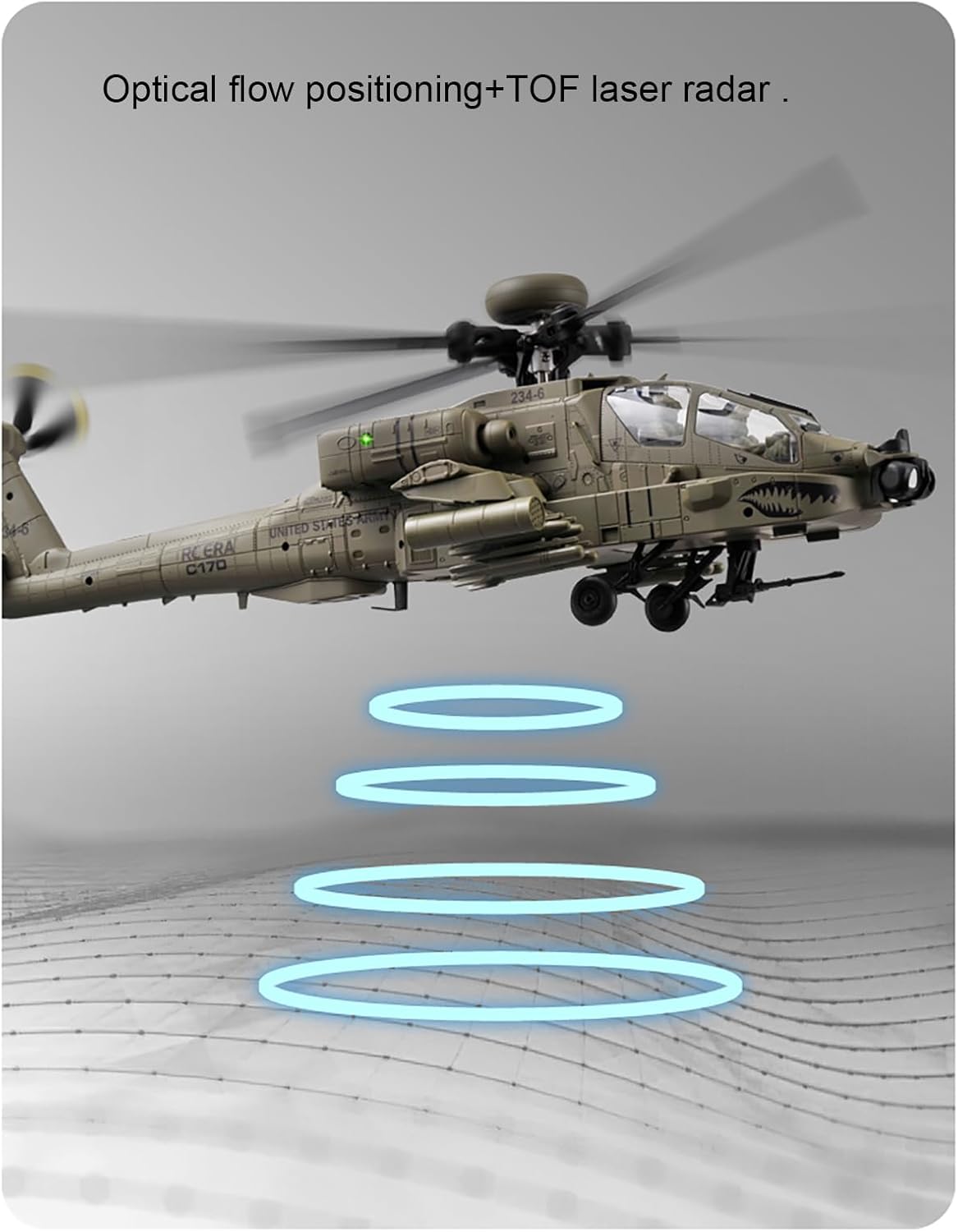 310MM 6CH C170 AH-64D RC Helik - Rc Helicopter Large recensie en prijs