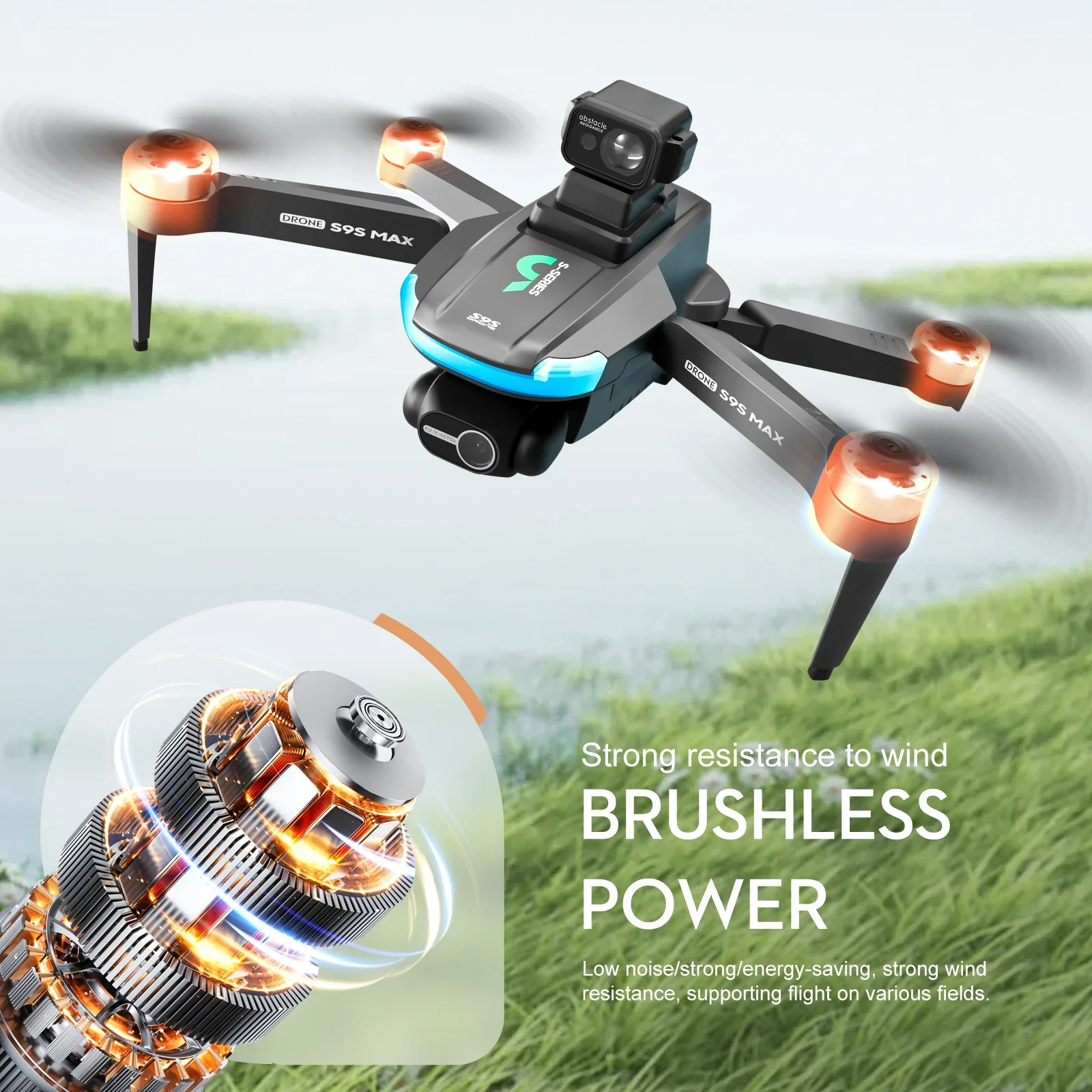NIEUWE S9S MAX MINI Drone 4K 2 - Rc Helicopter Case recensie en prijs