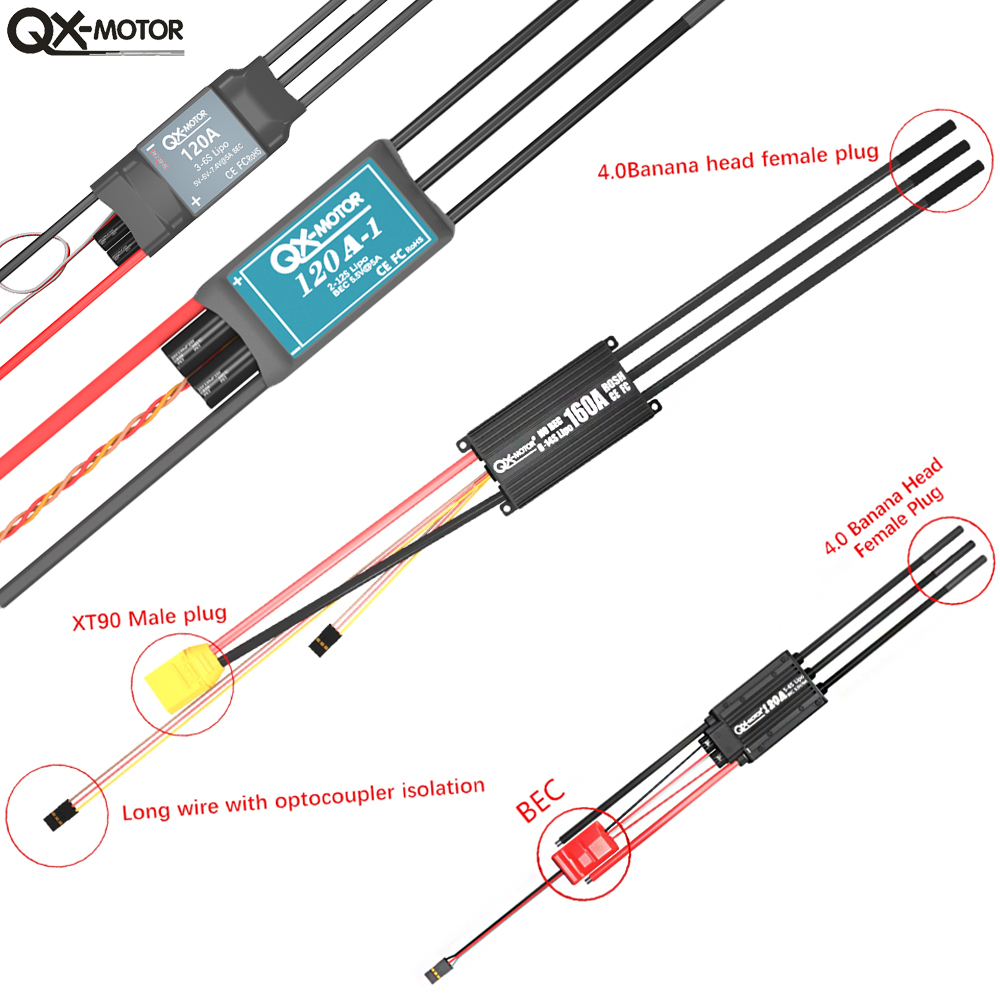 20A-120A Borstelloze ESC Snelh - Rc Helicopter Parts recensie en prijs