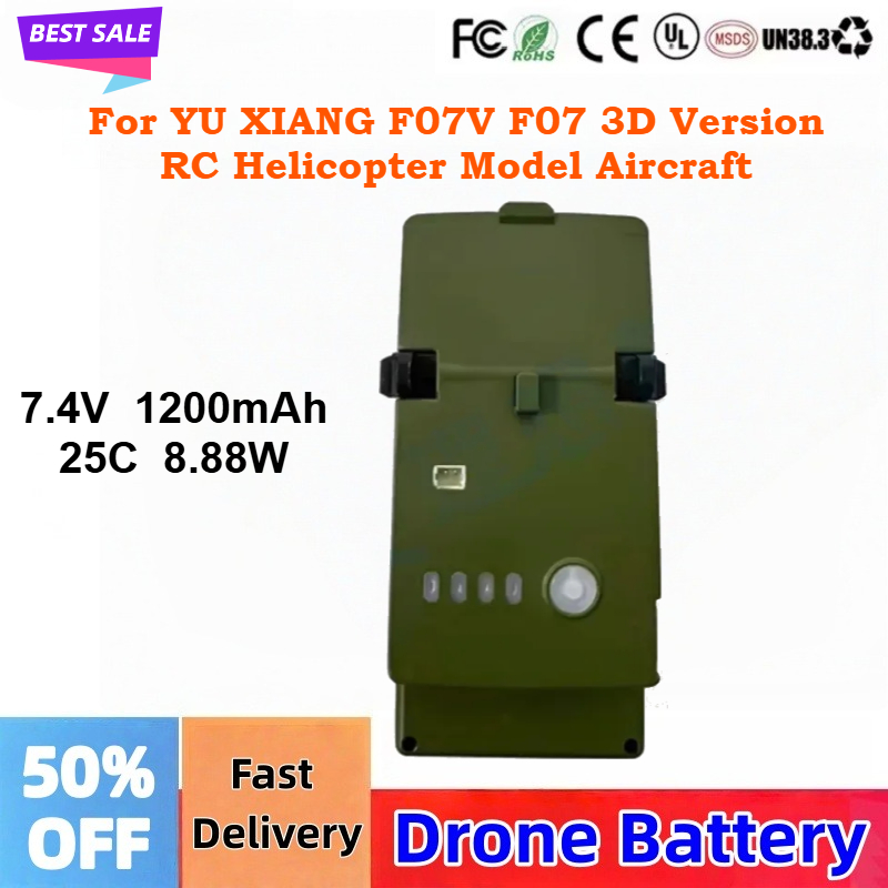 7.4V 1200mAh 25C Lipo Batterij - Rc Helicopter Coaxial recensie en prijs