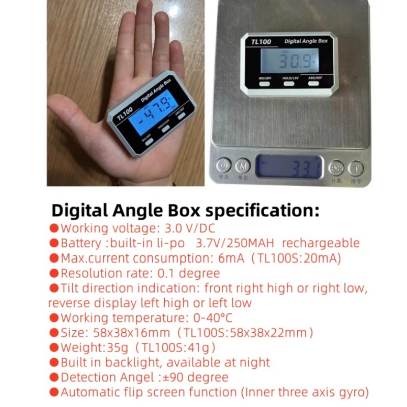 Horizontale Hoek Meter Gradenb - Rc Helicopter Case recensie en prijs