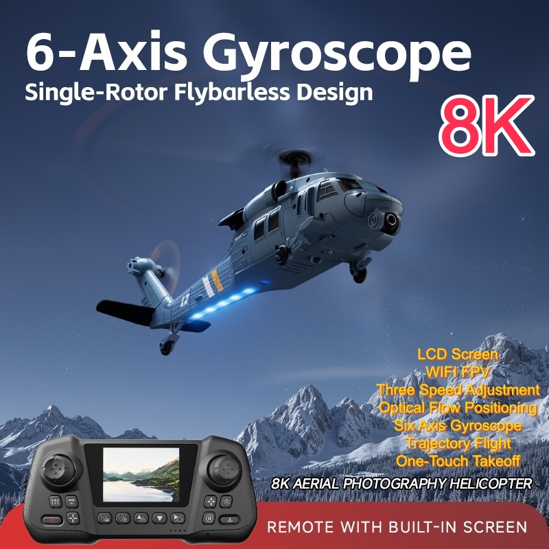 Militaire afstandsbedienbare h - Rc Helicopter Single Rotor recensie en prijs