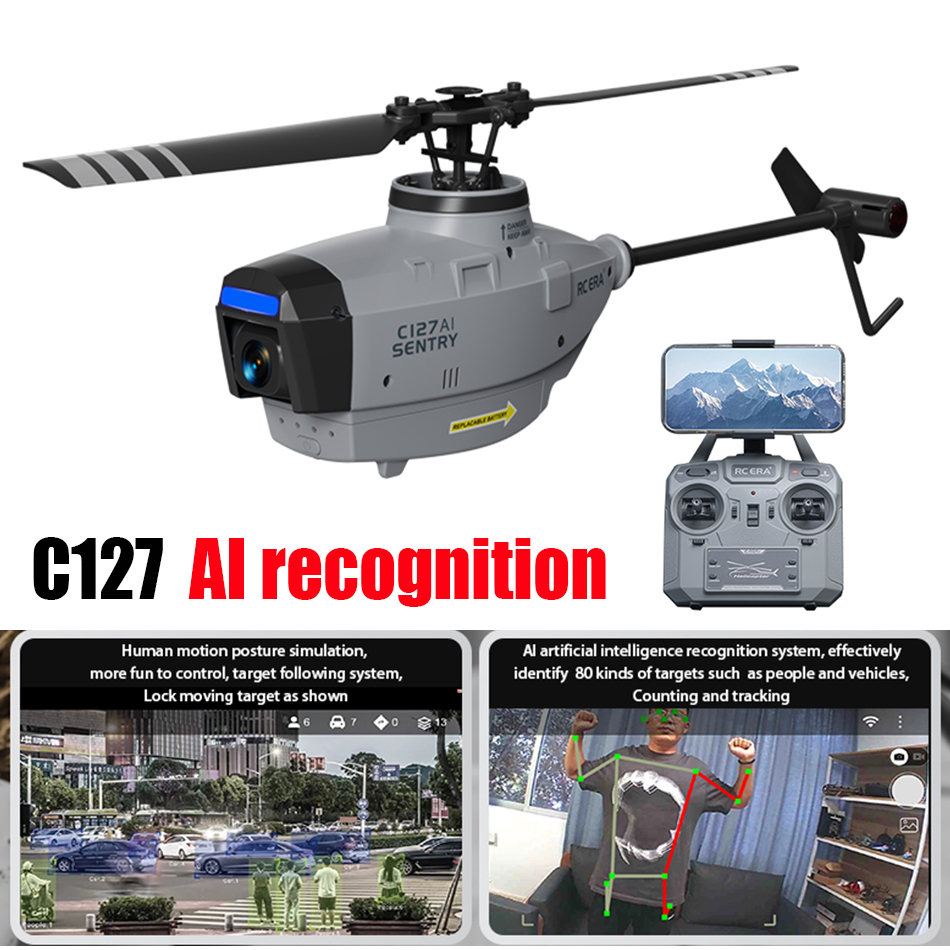 RC ERA C127 AI Sentry Mini bor - Rc Helicopter Single Rotor recensie en prijs
