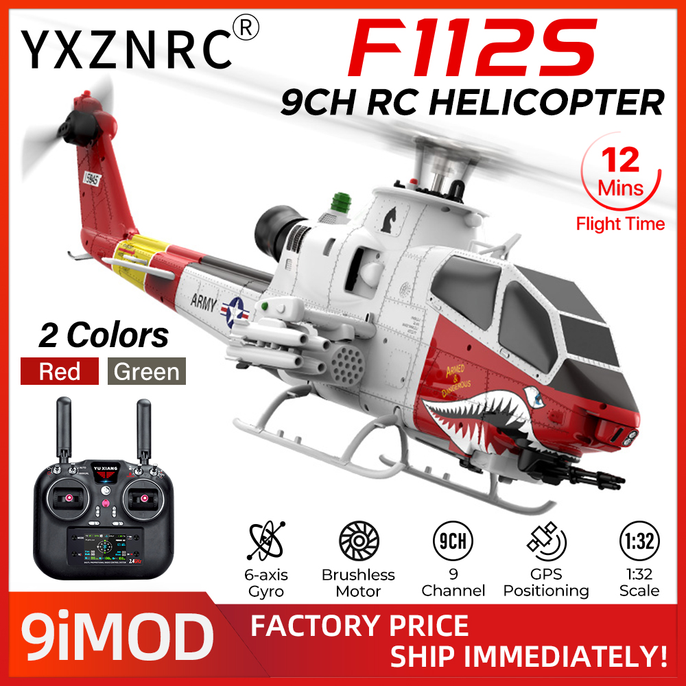 YUXIANG RC Helikopter F112S 9C - Rc Helicopter Gyro recensie en prijs
