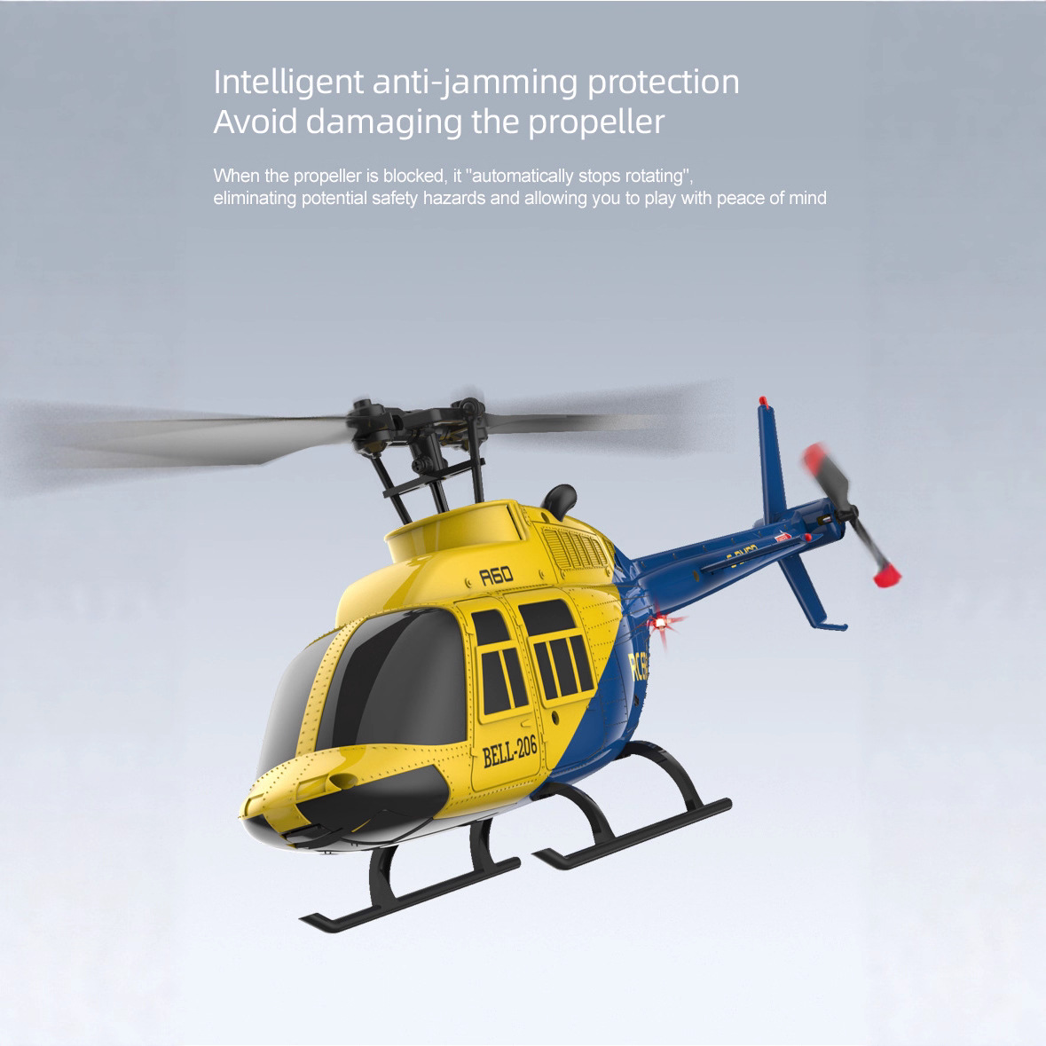 A60 Schaal 1/42 Bell 206 RC He - Rc Helicopter Single Rotor recensie en prijs