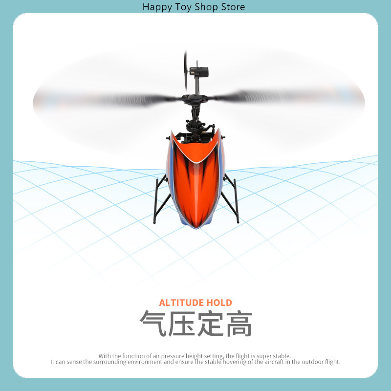 WLtoys XK K127 4CH Flybarless  - Rc Helicopter Single Rotor recensie en prijs