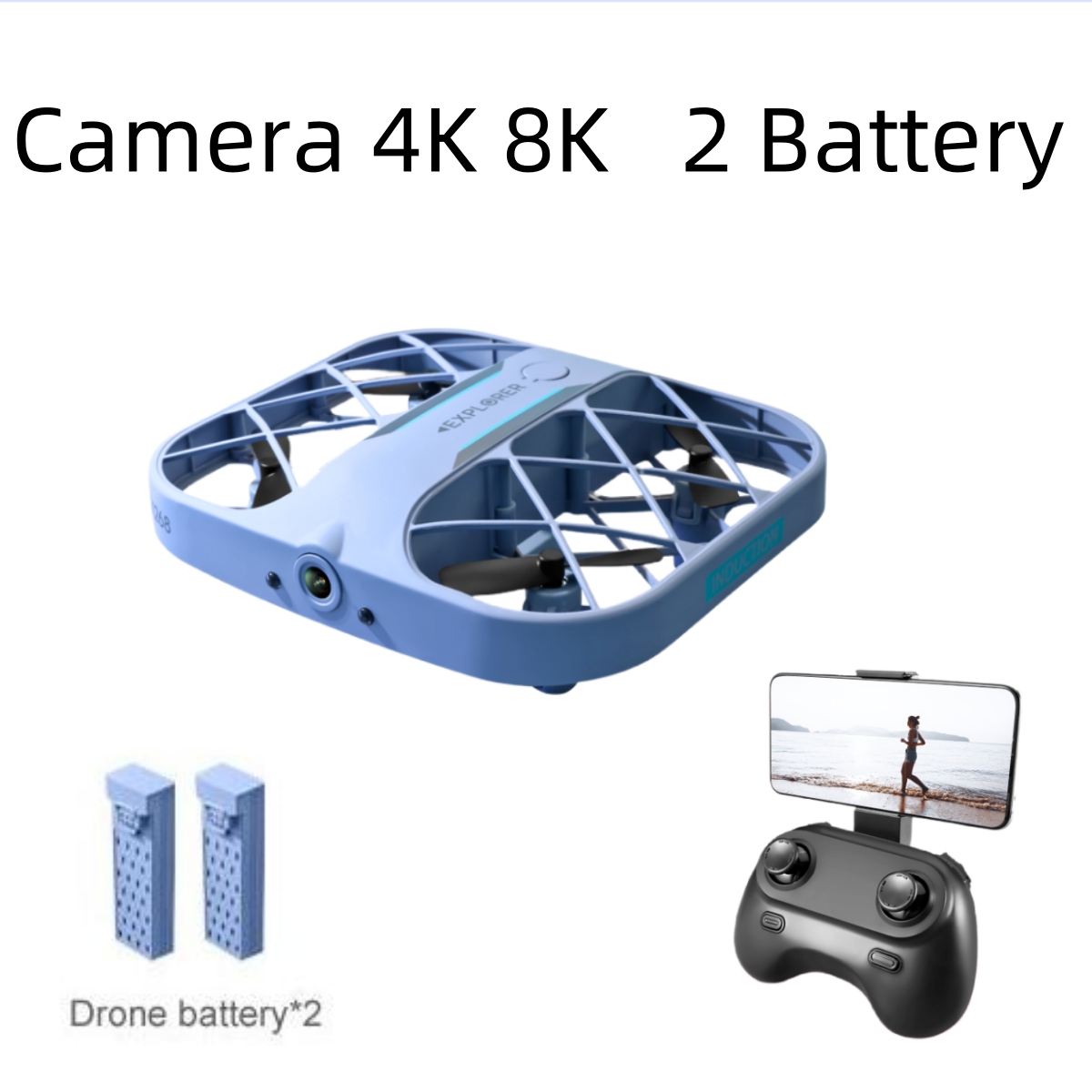 JJRC H107 FPV RC Drone met 2 B - Rc Helicopter Case recensie en prijs